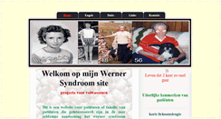 Desktop Screenshot of het-werner-syndroom.com